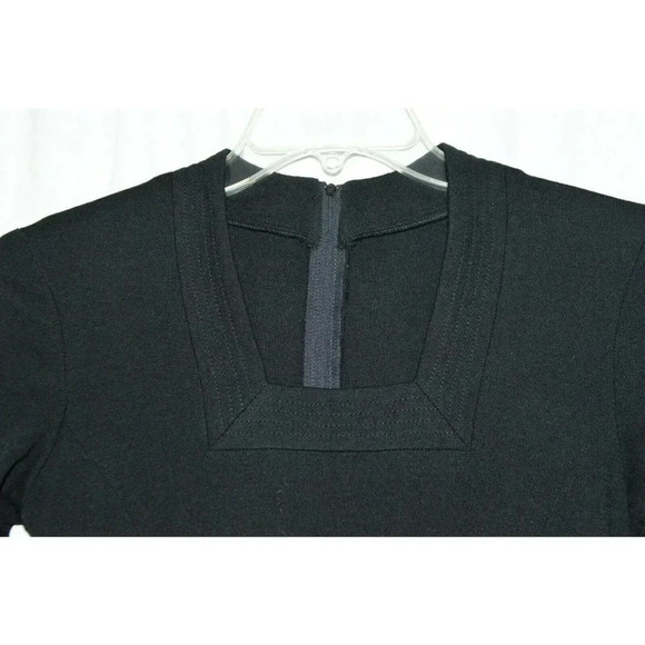 Anjac Marc Needleman 1970s Womens Black Wool Mod - Picture 4 of 6